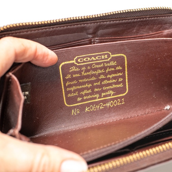 Coach Accordion Zip Wallet - Picture 2 of 8